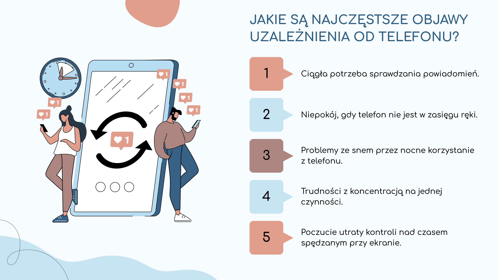 Uzależnienie od telefonu - najczęstsze objawy 